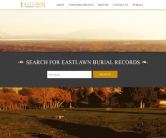 Eastlawnutah.com(Eastlawn Memorial Hills) Screenshot