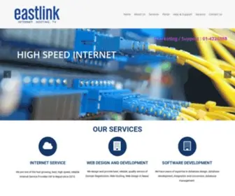 Eastlink.net.np(Internet Service Provider) Screenshot