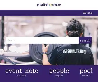 Eastlinkcentre.ca(Eastlink Centre) Screenshot