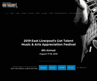 Eastliverpoolsgottalent.com(East Liverpool’s Got Talent) Screenshot