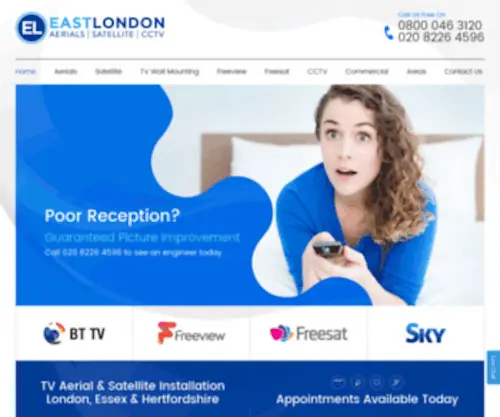 Eastlondonaerials.co.uk(Bot Verification) Screenshot