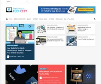 Eastlondontechcity.com(Tech Blog) Screenshot