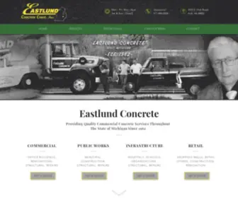 Eastlundconcrete.com(Eastlundconcrete) Screenshot