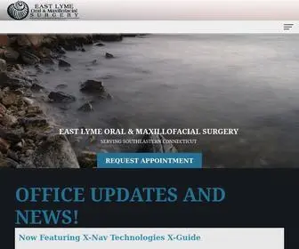 Eastlymeoralsurgery.com(Oral Surgeon East Lyme CT) Screenshot