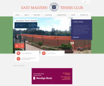 Eastmalverntc.com.au(East Malvern Tennis Club) Screenshot