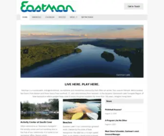 Eastmannh.org(NH Four Season Resort) Screenshot