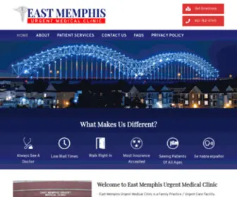 Eastmemphisurgentmedicalclinic.com(East Memphis Urgent Medical Clinic) Screenshot