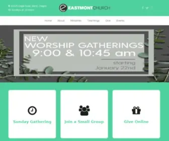 Eastmontchurch.com(Eastmont Church) Screenshot