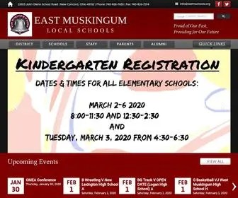 Eastmschools.org(East Muskingum Local Schools) Screenshot