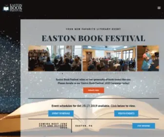 Eastonbookfestival.com(Easton Book Festival) Screenshot