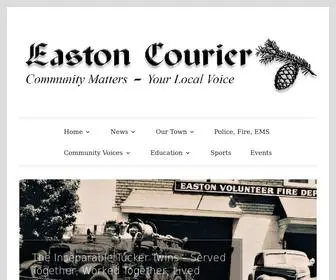 Eastoncourier.news(Community Matters) Screenshot