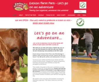 Eastonfarmpark.co.uk(Easton Farm Park) Screenshot