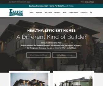 Eastonhomebuilder.com(Easton Construction) Screenshot