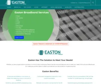 Eastontel.com(Easton Telecom Services) Screenshot