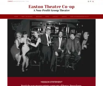 Eastontheatrecoop.org(Easton Theatre Co) Screenshot