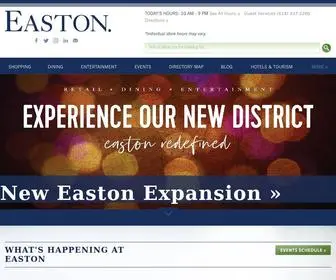 Eastontowncenter.com(Easton Town Center) Screenshot