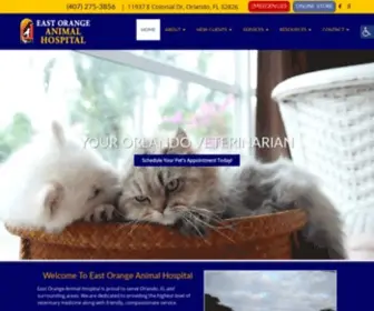 Eastorangevet.com(Veterinarian in Orlando) Screenshot