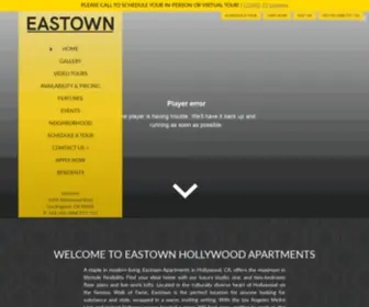 Eastownla.com(Apartments for Rent in Hollywood) Screenshot