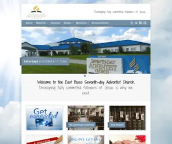 Eastpascoadventist.com(Developing fully committed followers of Jesus) Screenshot
