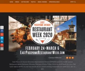 Eastpassyunkrestaurantweek.com(East Passyunk Avenue) Screenshot