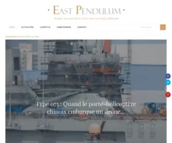 Eastpendulum.com(East Pendulum) Screenshot