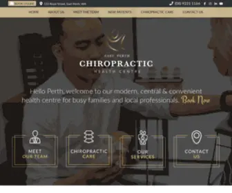 Eastperthchiro.com.au(Chiropractor Perth) Screenshot