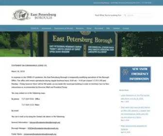 Eastpetersburgborough.org(East Petersburg Borough) Screenshot