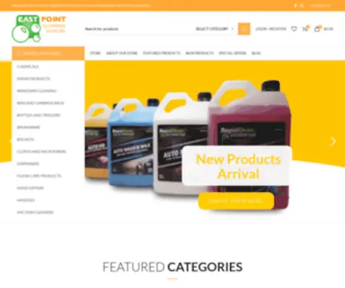 Eastpointcleaningsupplies.com.au(Eastpoint Cleaning Supplies) Screenshot