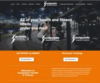 Eastpointehealthandfitness.com(Eastpointe Health and Fitness) Screenshot