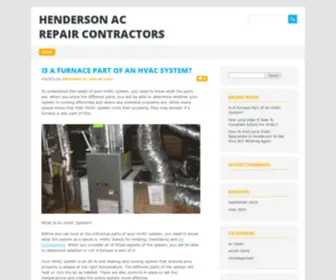 Eastportbusiness.org(Henderson AC repair contractors) Screenshot