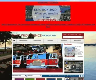 Eastprovidence.com(City of East Providence) Screenshot