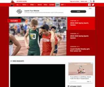 Eastriverathletics.com(East River) Screenshot