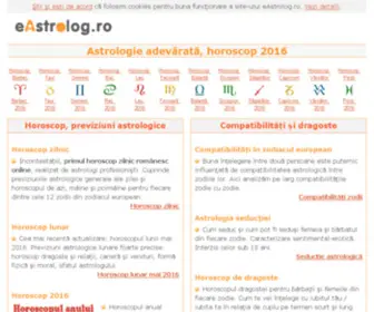 Eastrolog.ro(Astrologie, horoscop 2015) Screenshot