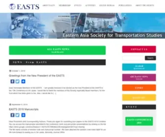 Easts.info(EASTS (Eastern Asia Society for Transportation Studies)) Screenshot