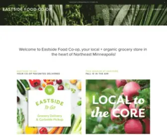Eastsidefood.coop(Eastside Food Co) Screenshot