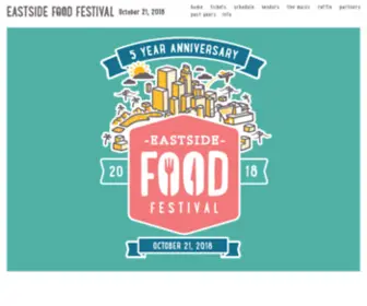 Eastsidefoodfest.com(Eastsidefoodfest) Screenshot