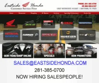 Eastsidehonda.com(Eastside Honda) Screenshot