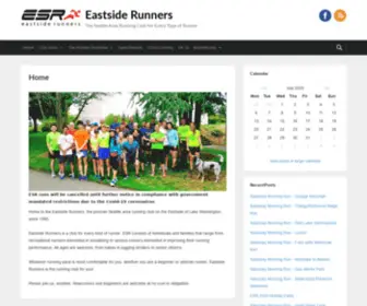 Eastsiderunners.com(Eastside Runners Club) Screenshot