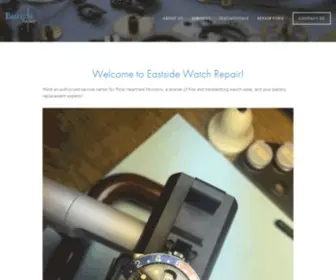 Eastsidewatchrepair.com(Eastside Watch Repair) Screenshot