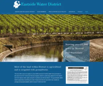 Eastsidewaterdistrict.com(Eastside Water District) Screenshot