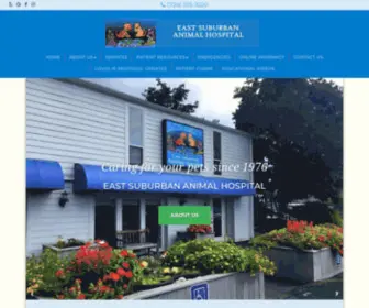 Eastsuburbananimalhospital.com(East Suburban Animal Hospital) Screenshot