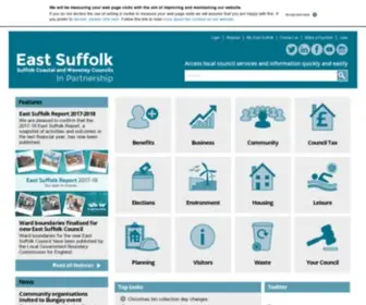 Eastsuffolk.gov.uk(East Suffolk Council) Screenshot