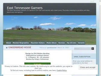 Easttennesseegamers.com(East Tennessee Gamers) Screenshot