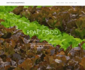 Easttexasaquaponics.com(We are a sustainable Aquaponic farm) Screenshot