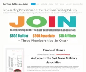 Easttexasbuilders.org(Our Mission Statement) Screenshot