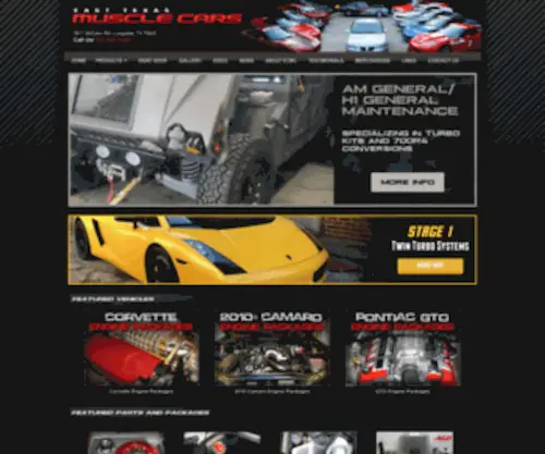 Easttexasmusclecars.com(East Texas Muscle Cars) Screenshot