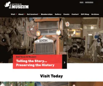 Easttexasoilmuseum.com(East Texas Oil Museum at Kilgore College) Screenshot