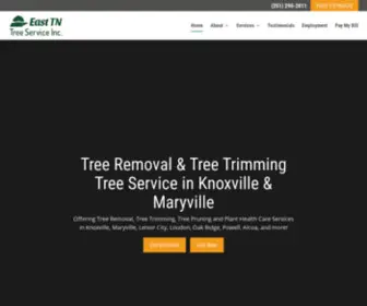 Easttntreeservice.com(Tree Removal & Tree Service in Knoxville & Maryville) Screenshot