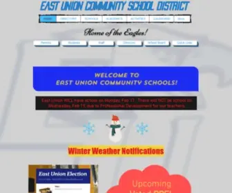Eastunionschools.org(HOME) Screenshot