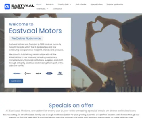 Eastvaalmotors.co.za(Eastvaal Motor Group) Screenshot